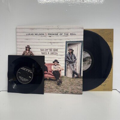 Lukas Nelson & Promise Of The Real - Turn Off The News Vinyl LP 7" Vinyl - NM/NM