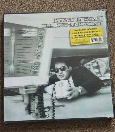 Beastie Boys Ill Communication Vinyl Deluxe 3LP Album Box Set Collectors