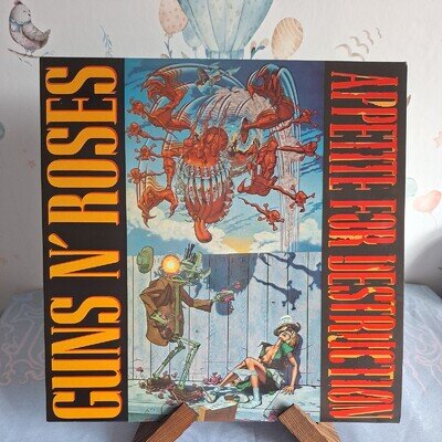 Appetite for Destruction by Guns n' Roses - Coloured Vinyl - New - Misprint