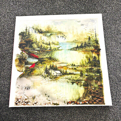 Bon Iver, Bon Iver Black Vinyl 12" LP 2011 4AD CAD3117 Stereo