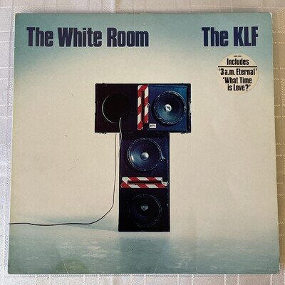 The KLF The White Room 12” Vinyl LP - 1991 - KLF Communications - Stereo- Ex/c