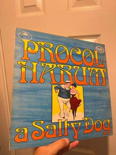 🎶 Procol Harum – A Salty Dog LP Vinyl (1972) UK Stereo MFP 5277 Prog Rock 🎶