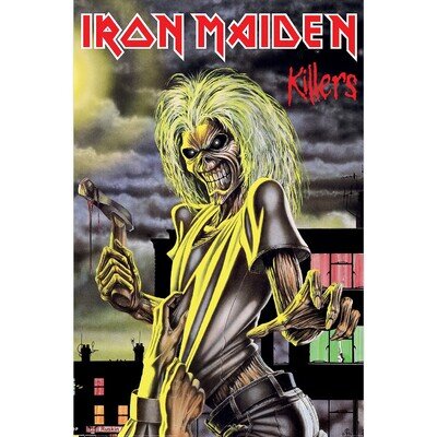 Iron Maiden Killers Poster - Brand New Licensed Maxi Poster 91.5 x 61cm