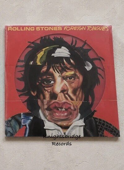 The Rolling Stones Foreign Tongues SPOTFY 2 Picture disc Limited Vinyl SEALED.
