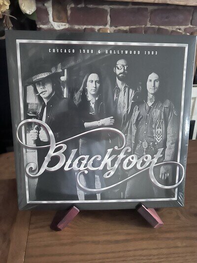 Blackfoot Chicago 1980 & Hollywood 1983 2LP Vinyl NEW & SEALED Live Rock