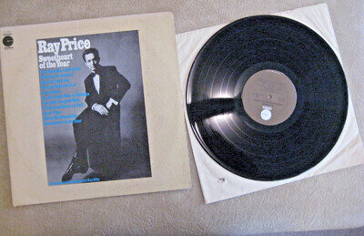 Ray Price . Sweetheart of the Year.LP. LE10034