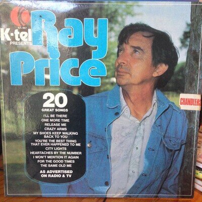Ray Price - K-Tel Presents Ray Price 20 Great Songs (LP, Comp)