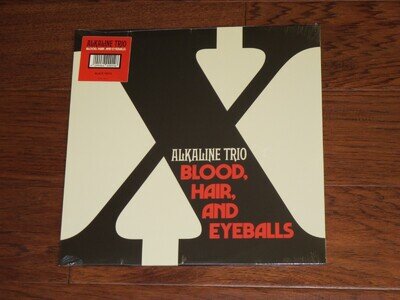Brand New! Alkaline Trio Blood, Hair, and Eyeballs Vinyl Record LP Punk SEALED