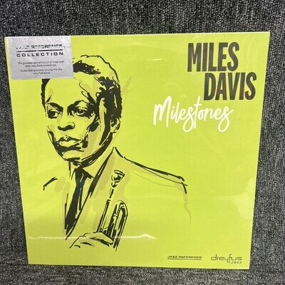 Miles Davis - Milestones - 12" Vinyl LP Record Album - 2019 Dreyfus Jazz - NEW