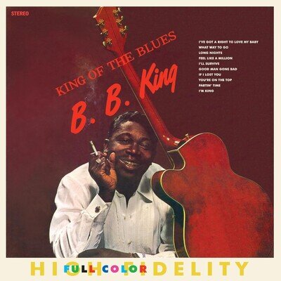 B.B. King King Of The Blues Vinyl LP Red Colour 2024 NEW