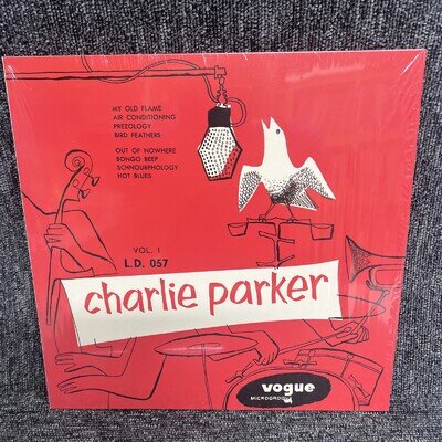 CHARLIE PARKER CHARLIE PARKER VOL 1 LTD EDITION RED VINYL LP, NM NM Freepost Uk