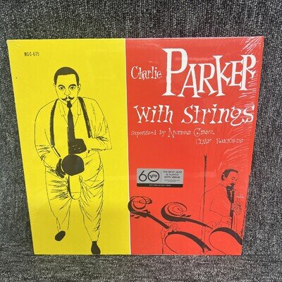 CHARLIE PARKER CHARLIE PARKER WITH STRINGS Vinyl Lp Record NM NM Freepost Uk