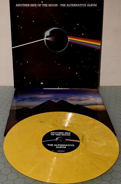 PINK FLOYD Another Side Of The Moon The Alternative Album RARE LTD GOLD Vinyl LP