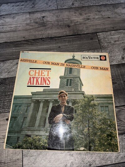 Chet Atkins - Our Man In Nashville - 12” Vinyl Record LP - 1963 RCA UK Mono 1st