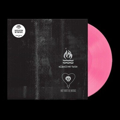 Alkaline Trio - Split - Hot Pink [New Vinyl LP] Explicit, Pink, Colored Vinyl