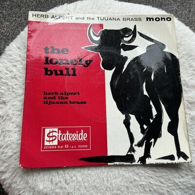 Herb Alpert & The Tijuana Brass The lonely bull EP 7" Vinyl Record