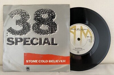 38 Special - Stone Cold Believer (Live) - 7" Single 1979 A&M Records AMS 7535