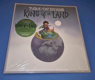 Yusuf/Cat Stevens - King of a Land Vinyl 12" Album mint sealed GREEN VINYL