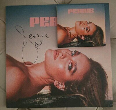 RARE Perrie Signed Bundle Perrie Vinyl LP + CD (Pink) Hand Signed (LITTLE MIX)