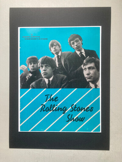MUSIC POSTER PRINT : ROLLING STONES TOUR POSTER 1970s