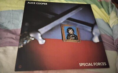 Alice Cooper - Special Forces -12" Vinyl LP, Inner -WB56927 Germ Imp 1st-1981 NM