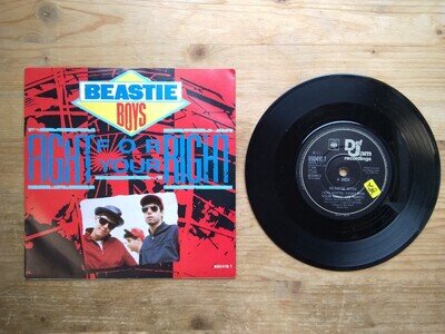 Beastie Boys Fight For Your Right Excellent 7" Single Vinyl Record 650418 (AF)