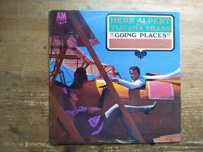 Herb Alpert & Tijuana Brass Going Places VG+ Vinyl LP Record Album LP112 (AF)
