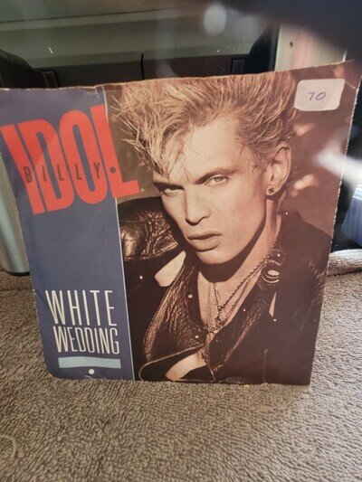 Billy Idol white wedding 7 Vinyl Record Excellent Condition 1985