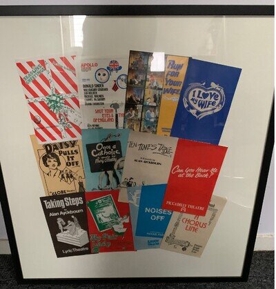 Framed Collection of Theatre Posters from Various Productions - Z#1008