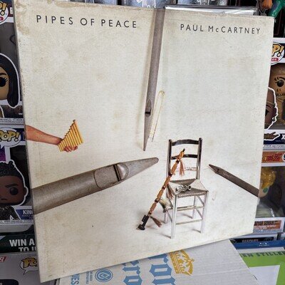 Paul McCartney -Pipes Of Peace original 1983 12" Record Vinyl LP Album VG+ / EX