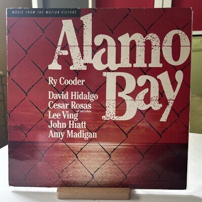 Ry Cooder Alamo Bay Soundtrack RY COODER Vinyl LP Record Album SLAP7 EX/EX