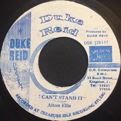 Alton Ellis - I Can't Stand It (7", MP, RE) (Very Good Plus (VG+))