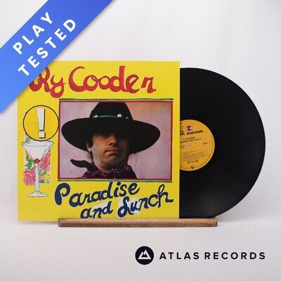 Ry Cooder Paradise And Lunch Reissue LP Album Vinyl Record REP 44 260 - EX/EX