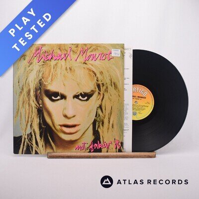 Michael Monroe Not Fakin' It A-1U B-1U Bilbo LP Album Vinyl Record - EX/EX