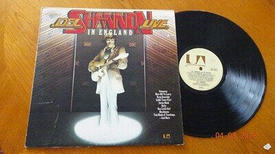 DEL SHANNON--LIVE IN ENGLAND-14 TRACKS--12"VINYL LP-STEREO-U/A-V/G+