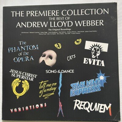 Andrew Lloyd Webber, The Premier Collection 12" Gatefold Vinyl LP Condition