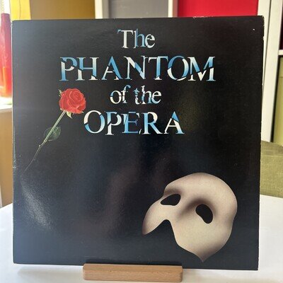 ANDREW LLOYD WEBBER THE PHANTOM OF THE OPERA 2LP 1987 UK ORIG CAST. Vinyl EX
