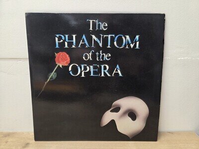 Andrew Lloyd Webber – Phantom Of The Opera 1987 Vinyl Double LP w/Booklet VG+