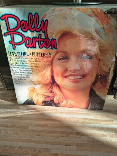 Dolly Parton - Love Is Like a Butterfly - Vintage - Vinyl LP Record - CDS 1202