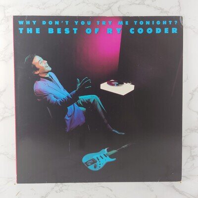 Ry Cooder – Why Don't You Try Me Tonight? 12" Vinyl Album LP EX 1986