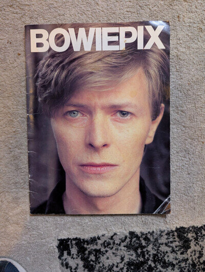 BOWIEPIX David Bowie Omnibus Press 1983 Photo Book Edward Bell UK No Poster