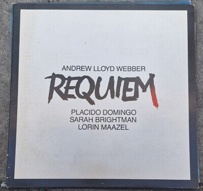 Andrew Lloyd Webber's Requiem on vinyl LP.