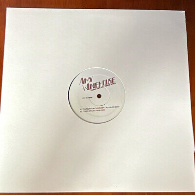 Amy Winehouse Tears Dry On Their Own 12" Vinyl Single 45 RPM Island 2007