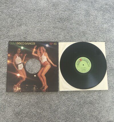 Patrick Hernandez Back To Boogie 12” Vinyl Single GEM Aquila Records