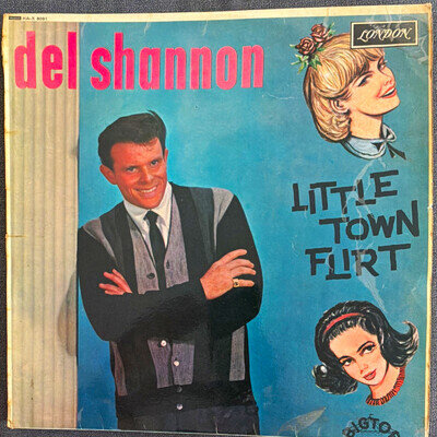 Del Shannon Little Town Flirt 12" Vinyl LP Mono London 1963 HA-X 8091