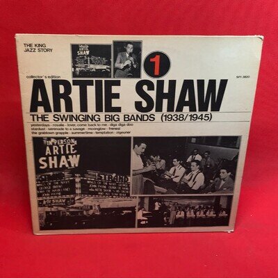 ARTIE SHAW The Swinging Big Bands Vol. 1 (1938/1945) 1974 Italian vinyl LP