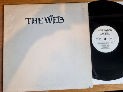The Web - Promise Me Nothing WEB 001 Hollywood Records 1985 12” Deathrock Goth