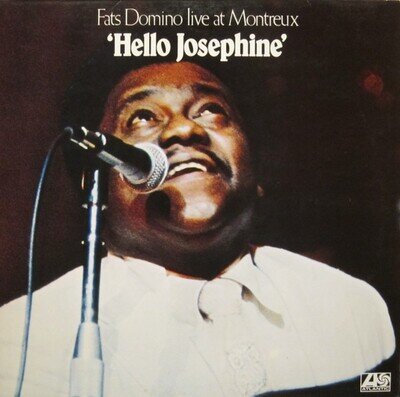 Fats Domino - Fats Domino Live At Montreux 'Hello Josephine' 1977 LP 65 875 7