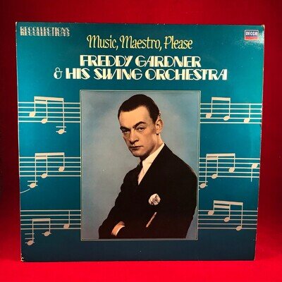 FREDDY GARDNER Music, Maestro, Please 1984 UK Vinyl LP Music, Maestro, Please