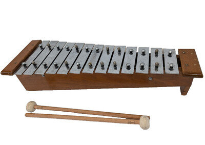 Xylophone Metallophone Vintage Large Can Be Used Or Restoration Project